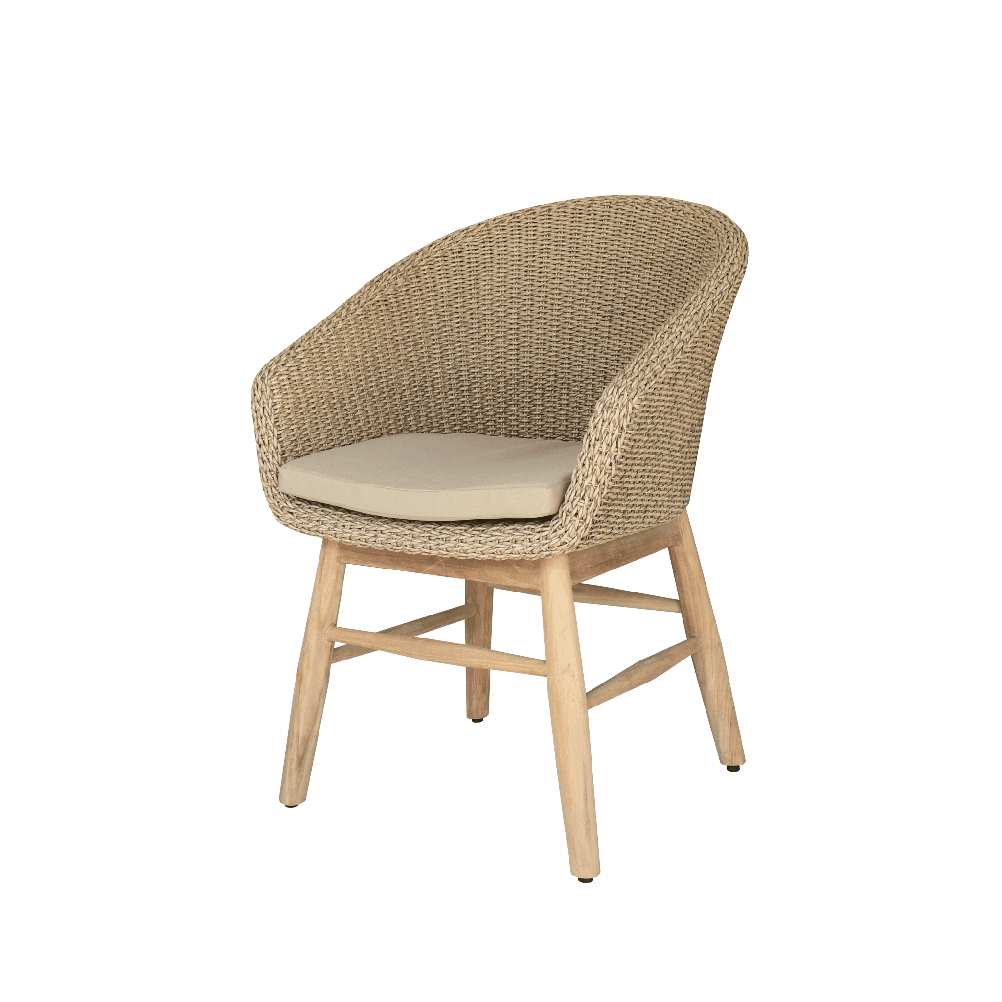 Baron natural dining chair